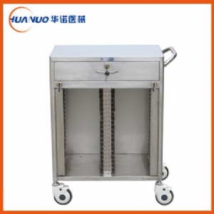 B42 全不銹鋼30格病歷夾車(chē)